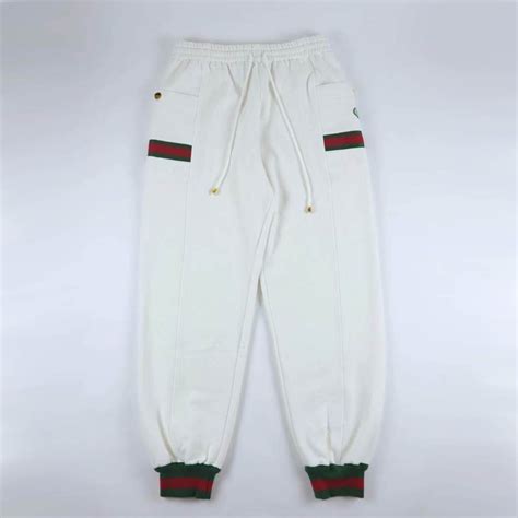 fake gucci sweat pants|gucci joggers price.